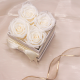Forever Roses Box #4 Roses, White